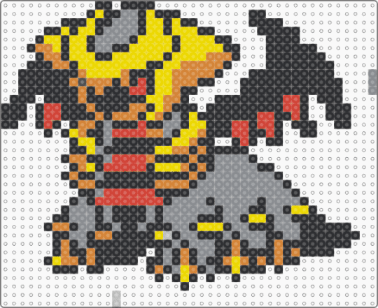 Givetina - black,gray,yellow,orange
