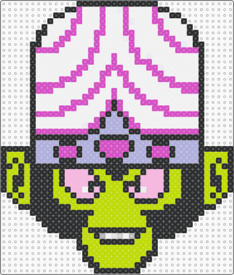 Monkey - mojo jojo,powerpuff girls,villain,monkey,animal,cartoon,tv show,pink,green