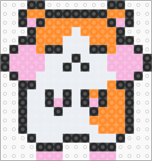 🐹 Hamster 🐹 - hamster,animal,orange,pink,design,cute,crafts,white