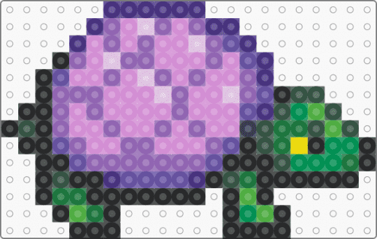 Stardew Valley Purple Turtle - purple,pink,stardew valley,turtle,shell,videogame,pixel,purpleturtle