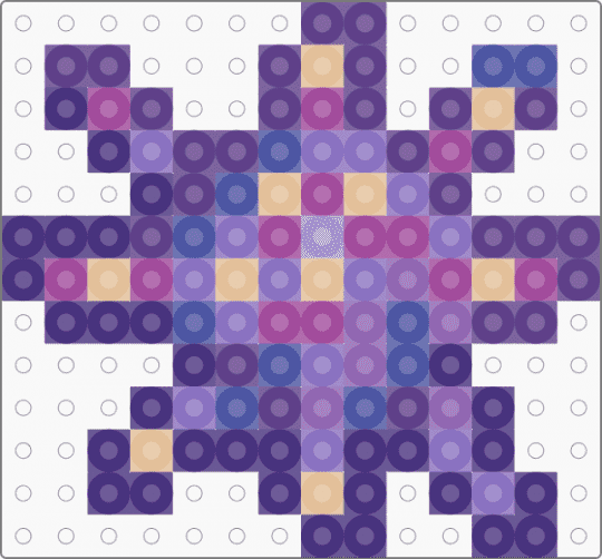 Stardew Valley Sea Urchin - purple,sea urchin,urchin,stardew,stardew valley,fish,fishing,foragable,foraging