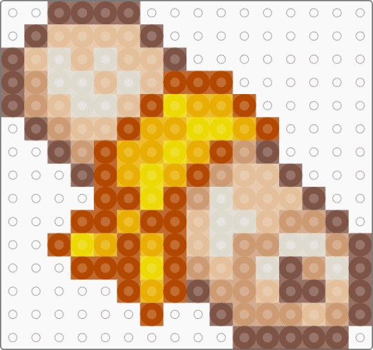 Stardew Valley Dwarf Scroll IV - tan,red,beige,dwarf,dwarf scroll,stardew,sdv,stardew valley,yellow