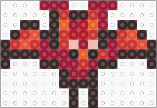Stardew Valley Lava Bat - brown,red,lava,bat,stardew,sdv,stardew valley,monster