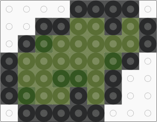 Stardew Valley frog - black,gold,frog,stardew valley,ribbit,stardew