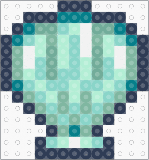 Stardew Valley Clam - teal,light blue,clam,stardew,stardew valley,clams,shell,blue