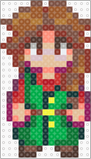 Marnie Stardew Valley - green,tan,red,marnie,farmer,stardew,stardew valley,sdv,character,sprite