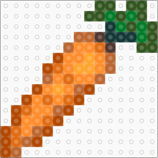 Stardew Valley Carrot - red,tan,orange,gold,carrot,sdv,stardew,stardew valley,farm,farming