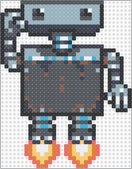 Stardew Valley marILDA #2 - purple,gray,light blue,stardew,stardew valley,character,sprite