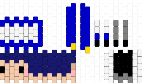 Kaito doll - beige,purple,kaito,vocaloid,doll,kandi