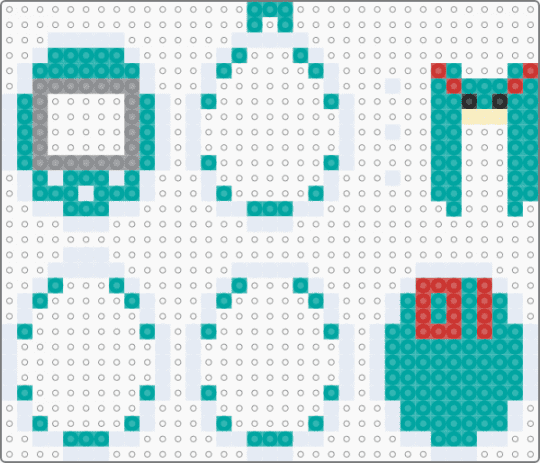 miku tamagotchi - hatsune miku, light blue, miku, tamagotchi, teal