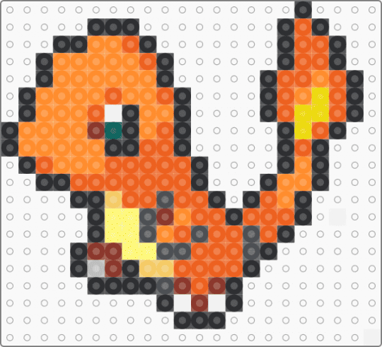 Charmander Box Sprite - orange,pokemon,charmander