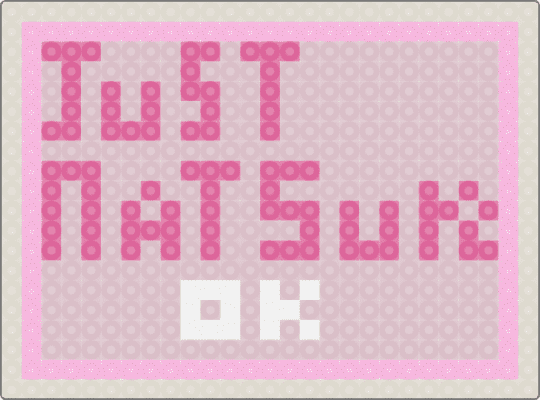 Just Natsuki. Sign!! (DDLC) - beige,pink,doki doki literature club,ddlc,just monika,horror,kawaii,cute,monika,natsuki