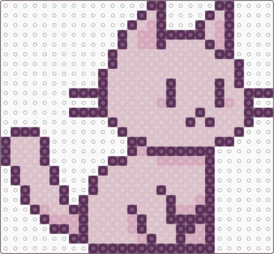 Pink kitty!! - pink,beige