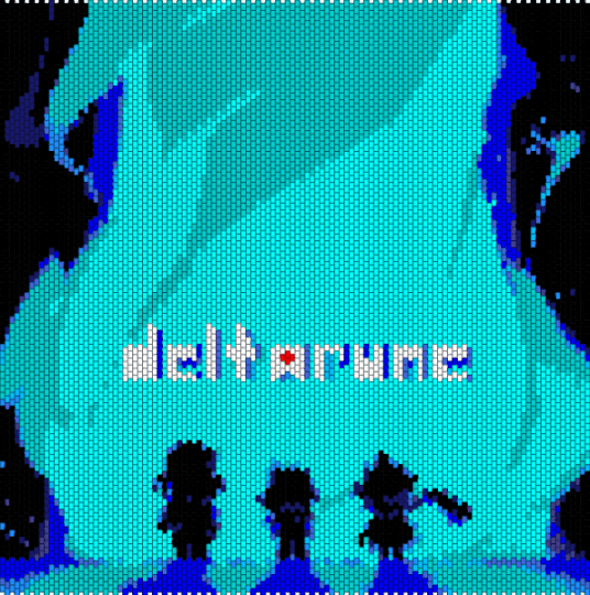 Deltarune - Cover Art - light blue,deltarune,susie,kris,ralsei,game,dark world,toby fox
