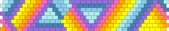 random colors! - purple,yellow,light blue