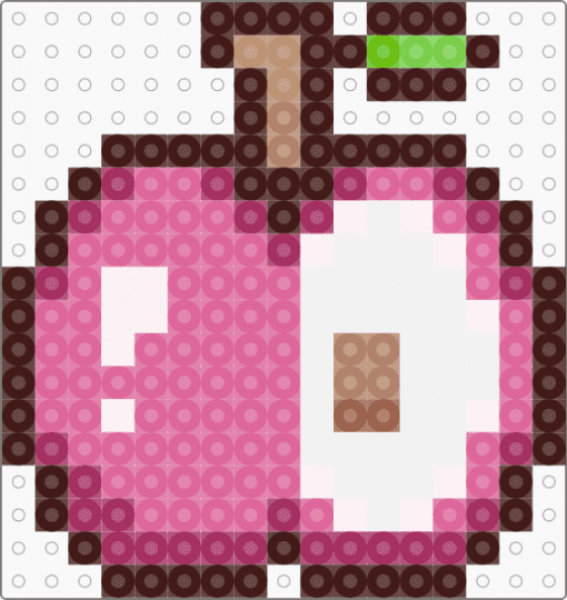Juminocore Apple - apple, brown, juminocore, pink