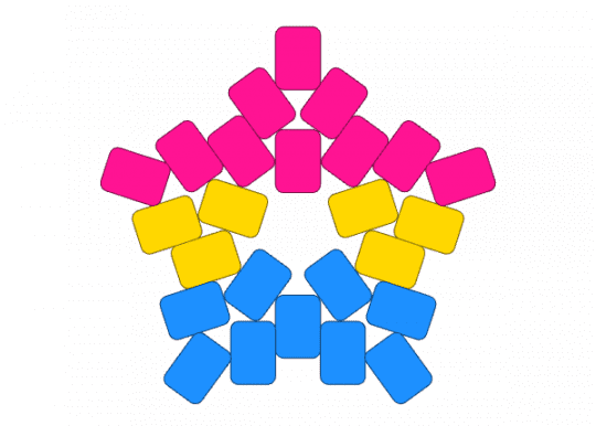 Pansexual Star - light blue, pan, pansexual, pink, star
