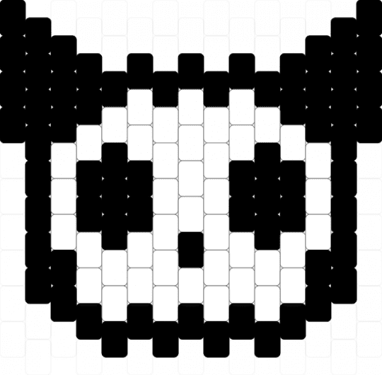 Skull Cat Charm 🐾☠️ - black, cat, charm, cute, goth, skull, skull cat, white