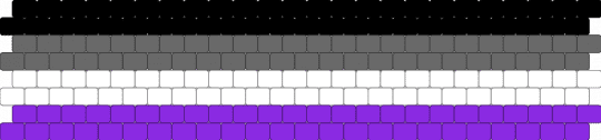 Asexual LGBTQ Pride 🖤🩶🤍💜 - asexual, gay, gray, lgbtq, pride, purple