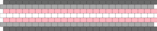 Demigirl LGBTQ Pride 🩶🩷🤍🩷🩶 - beige, demigirl, gay, gray, lgbtq, pink, pride, she they