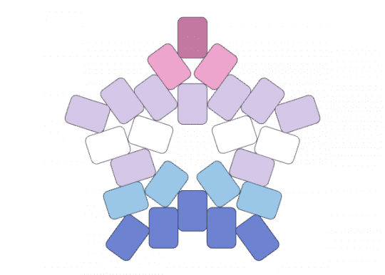 Bigender Pride LGBTQ Star - bigender, lgbtq, pink, pride, star
