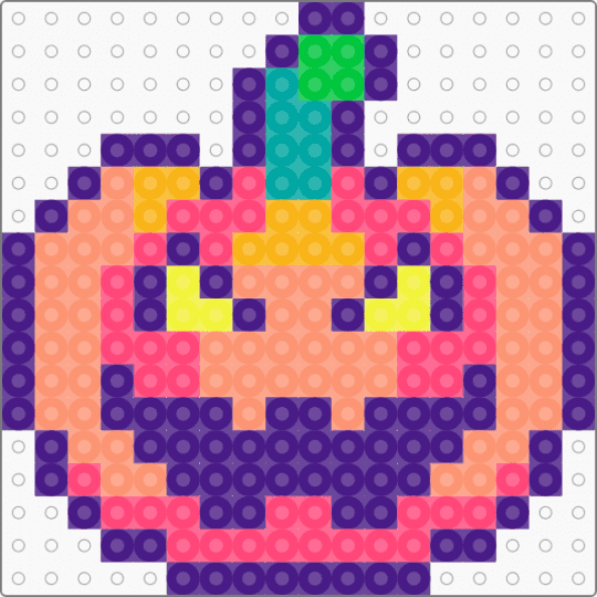 Halloween Pumpkin - halloween, jackolantern, orange, pumpkin, purple, red, spooky