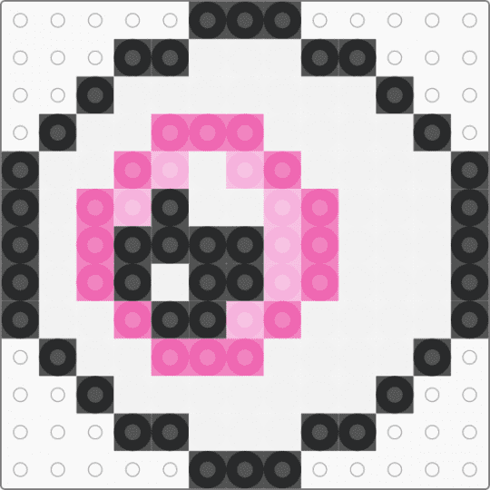Pink eyeball - eye, pink, scene, scenecore, white