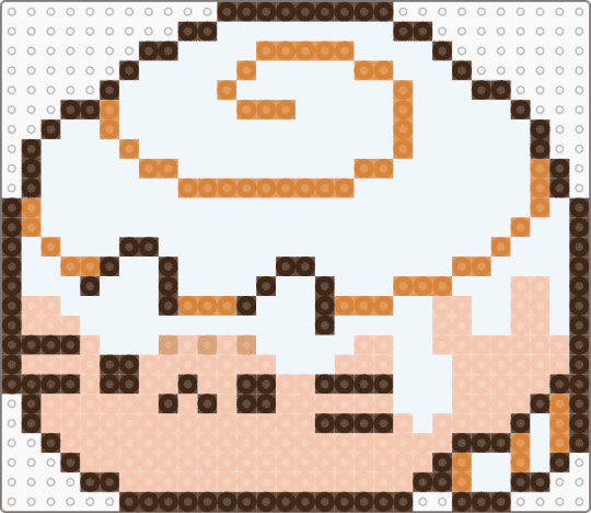 Cinnamonroll Pusheen XD - beige, brown, cinnamonroll, cute, cutecore, pusheen