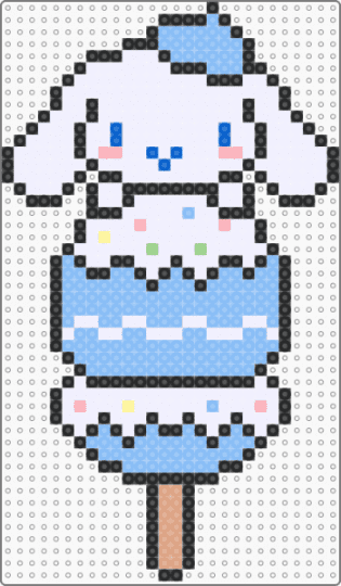 Cinnamonroll Cakepop! - cakepop, cinnamonroll, cute, cutecore, light blue, white