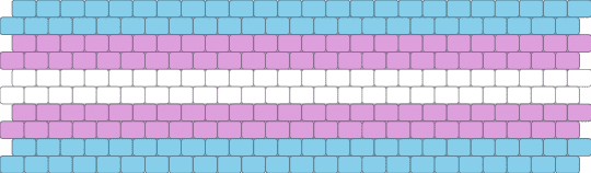 Transgender LGBTQ Pride Cuff 🏳️‍⚧️⚧️ - gay, lgbtq, light blue, pink, pride, trans, transgender