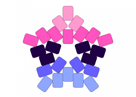Omnisexual Pride LGBTQ Star - lgbtq, omni, omnisexual, pink, pride, purple, star