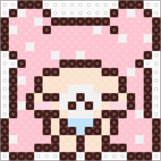 Snuggle bear pink - bear, brown, cute, cutecore, pink