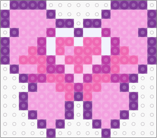 Cutecore Medical Heart Bow - bow, cute, cutecore, pink