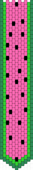 11x42 watermelon - tie,necktie,watermelon,pink,green