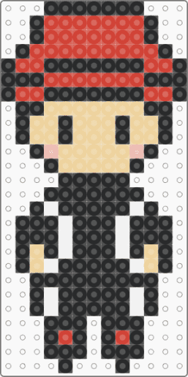 Tyler- Twenty-one pilots - black,beige,red