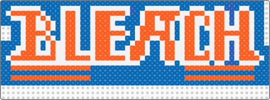 Bleach - blue, orange