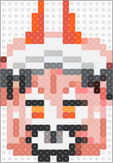 Power chibi - orange,red,beige