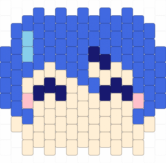 kaito head - beige,blue,anime,vocaloid,kaito