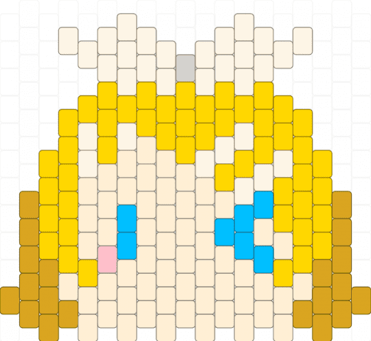 rin head - beige,yellow,anime,vocaloid,rin,kagamine rin,kagamine