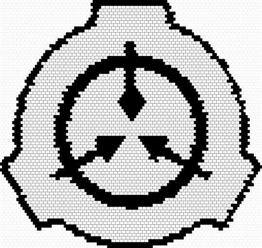 Scp Foundation Logo - black, scp, scp foundation, white