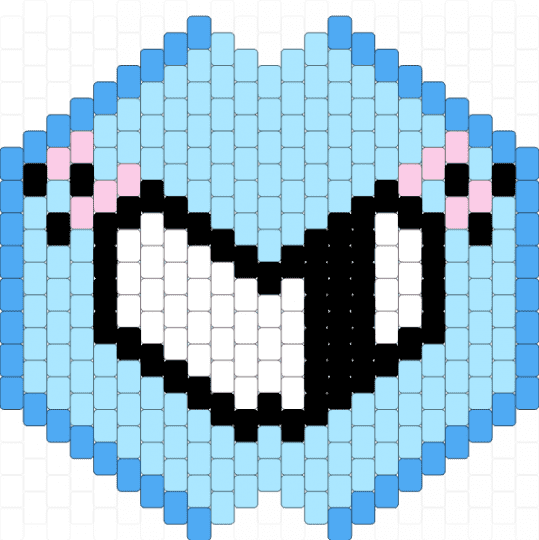 Finn mask - light blue
