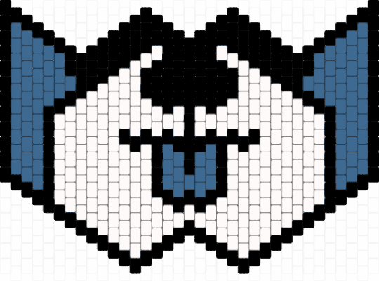lancer mask (test) - blue, deltarune, lancer, mask, silly, toby fox, video game, white