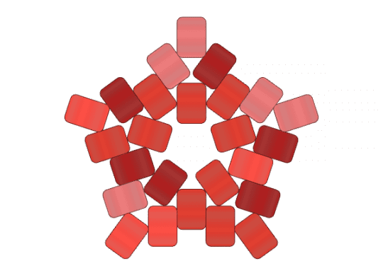 Ruby crystal star (TTYD) - crystal, gamecube, mario, nintendo, paper mario, red, ruby, star, super mario