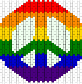 Peace Rainbow - peace,rainbow,symbol,unity,joy,happiness,harmony,multicolored