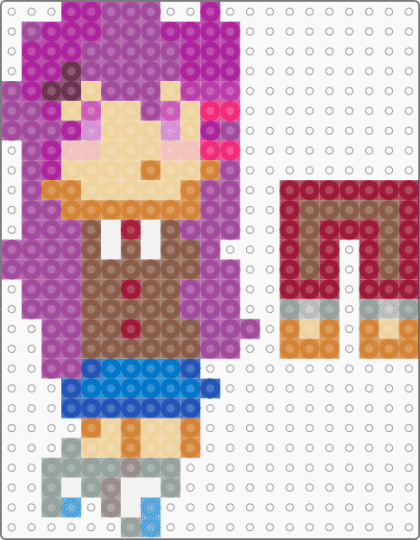 yuri hanging doll - beige,pink,tan,doki doki,ddlc,yuri,lesbian,yuski,natskrui,stabby stab stab,oh nour im bleeding out