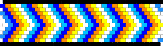 Aroace arrows - orange,yellow,light blue,purple