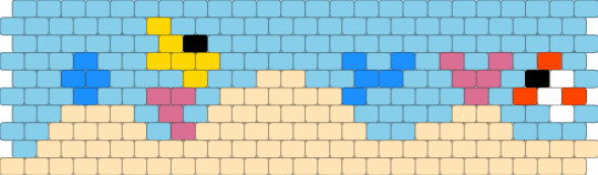Ocean - beige,light blue