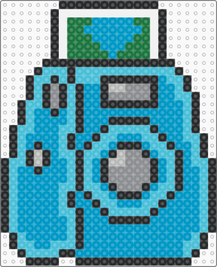 Instant camera - light blue,camera