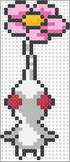 White Pikmin - pink,beige,pikmin