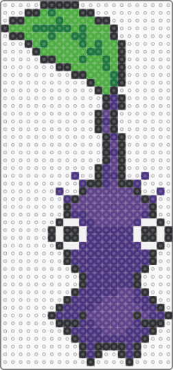 Purple Pikmin - green, pikmin, purple